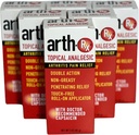 Rotolo del sollievo del dolore analgesico superiore con la capsaicina per il sollievo profondo del dolore penetrating, capsaicina di riscaldamento per alleviare il dolore da artrite e dolori muscolari, 18 oz