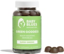 Baby Blues Dea Verde Gummies, 60 Count Integratore alimentare, Basato su piante, Forma pancia