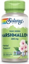 SOLARAY Marshmallow Root Capsule 480 mg - Soothing Herbal Support w/Whole Marshmallow Root - High in Mucilage Soluble Fiber, Vegan, Non-GMO, Lab Verified, 60-Day Guarantee, 100 Servings, 100 VegCaps