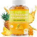 Magnesio Glycinate Gummies 500mg | Relaxal Magnesium Gummies | Zucchero-Free | Non OGM | Gluten-Free | Vegan-Friendly for Adults & Kids