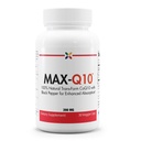 Smettere di invecchiare MAX-Q10 Coenzima formulato con Kaneka Q10 e Enhanced BioPerine Black Pepper Extract per l'assorbimento elevato, salute del cuore, produzione di energia 200 mg capsule