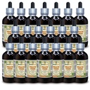 Peach Tree (Prunus Persica) Tintura, Estratto di liquido di corteccia secca (Nome: HerbalTerra, Realizzato in USA) 20x4 fl.oz (20x120 ml)