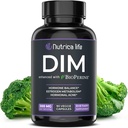 Supplemento DIM 300mg - Diindolylmethane con Broccoli & BioPerine - Supporto per l'equilibrio dell'ormone per le donne e gli uomini, Metabolismo estrogeno, Menopause Relief & controllo dell'acne ormonale - 90 Caps Vegan