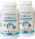 Eniva Omega-3 Fish Oil EPA/DHA Premium Fish Oil Supplemento giornaliero 2 Pack (240 caps)