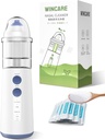 Cura nasale per il detergente del naso di sollievo del naso, Kit di risciacquo del seno con 10 pacchetti di sale, sistema di irrigazione nasale portatile per bambini e adulti, alternative di pulizia del seno alimentate a Neti Pot (blu