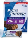 Pure Protein® Chewy Chocolate Chip, 50 grammi, 6 conteggio Multipack