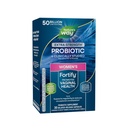 La via della natura fortifica il Probiotico 50 miliardi di CFU, Potente Probiotico Multi-Strain per il supporto digestivo, vaginale e immunitario*, una volta-Daily Capsule, 30 capsule