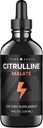 L-citrullina DL-Malato 2:1 Gocce liquide – Assorbimento rapido - 250 mg per porzione - Dropper facile da usare - alimentazione di 30 giorni