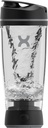 Promixx Original Shaker Bottiglia - alimentato a batteria per Smooth Protein Shakes - BPA Free, 20oz Cup (nero)