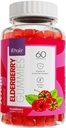 Khair Halal Elderberry Gummies - Super Antiossidanti Supplemento, Boosts Immunity & Fights Allergie Stagionali - Non OGM, Vegetariano, Gluten Free, Gelatin Free & Halal Vitamins - 60 Gummies