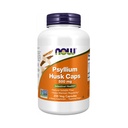 NOW Integratori alimentari, Psyllium Husk Caps 500 mg, Progetto Non OGM Verificato, Fibra Solubile Naturale, Salute Intestinale*, 200 capsule di Veg