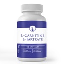 Ingredienti originali puri L-Carnitina L-Tartrate (100 capsule) Sempre puro, Nessun Additivo o Filler, Lab verificato