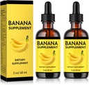 Banana Supplemento Liquido originale Banana Estratto liquido per la salute delle donne Gut 2 Pack
