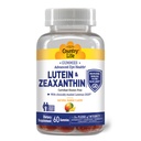 Vita di campagna Lutein Gummies con Lutemax 2020, 60 Ct, Chewable Natural Eye Support Supplement, Marigold Lutein, Zeaxanthin, Eye Health & Macular Support, Non-GMO, Natural Fruit Pectin, Vegan