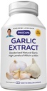 Estratto di aglio ANDREW LESSMAN - 180 capsule - Estratto di aglio naturale deodorato. Composti protettivi a base di zolfo. Puro, gentile, inodore. No Aftertaste, No Stomach Upset, No Additives