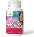 FeMi-12, aiuta Alleviare il periodo mensile delle donne Discomforts & Supports Normal Menstruation (60 capsule)
