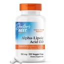 Il miglior acido alfa-lipoico del medico 150, aiuta a sostenere il metabolismo del glucosio e gli antiossidanti rigenerati* Non-OGM, senza glutine, Vegan, Soy Free, 150mg, 120 tappi di verdure