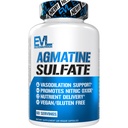 Evlution Nutrition Agmatine Sulfate capsule di ossido nitrico - Integratore di ossido nitrico del solfato di Agmatina ad alta resistenza per il recupero e le prestazioni della crescita del muscolo delle pompe ad alta intensità - 60 Serve