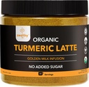 Polvere terrica organica – certificata USDA, nessun supplemento di curcuma di zucchero aggiunto con cannella di Ceylon, vita Zealthy, 45 Servings