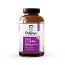 Supplemento al fegato totale del Dr. Barry con cardo al latte, carciofo, radice di dente di leone, sostegno Funzione epatica sana e pulizia naturale, migliorare il sistema immunitario, 60 capsule