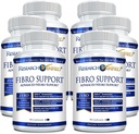 Ricerca Supporto Fibro verificato - 540 capsule - MSM, Magnesio, Vitamina D3, BioPerine - 6 mesi di fornitura - Vegan