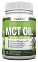 Olio MCT - 3000mg Per Serving - 180 Softgels - Realizzato con 100% Cocco biologico - Non OGM, Pressato a freddo, Capsule Paleo Friendly - Grande per Focus & Gut Health