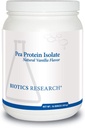 Biotics Research Pea Protein Isolate Natural Vanilla Aromaed, Miscela facilmente con acqua o succo, Proteine Premium Pea, Proteine Clean 21 grammi per Serving 16 once