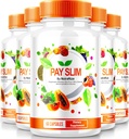 NutraRize (5 Pack) Pay Capsule Slim, PaySlim All-Natural Supplemento per la perdita di peso sana, Formula Premium per raggiungere gli obiettivi corpo e fitness, Recensioni ufficiali (300 capsule)
