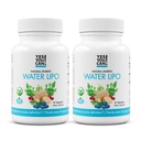 Si' che puoi! Pillole di Lipo dell'acqua naturale - Detergente diuretico con elettroliti e vitamine - aiuta con la ritenzione idrica - senza glutine, 21 capsule per bottiglia (2 pacchetto)