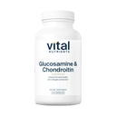 Vital Nutrients Glucosamine & Chondroitin | Cartilage sano, mobilità e supporto congiunto Supplemento | Gluten, Latticini, Soy Free | Non OGM | 120 capsule
