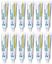 Globo (12 Pack) Triplo Antibiotico Primo Soccorso Unguento 1 oz, Primo Soccorso Antibiotico, Protezione delle infezioni 24 ore, Trattamento della cura dei tessuti per piccoli ceppi, ustioni e tagli