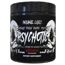 Insane Labz Psychotic Black Edition Mid Stimulant Pre Workout Powder, Energy Focus Pumps, Caricato con Creatine Beta Alanine Taurine Fueled da AMPiberry, 35 Servings (Watermelon)