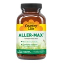 Country Life Aller-Max - Integratori di Quercetina con Bromelain - Supporto Immune con Vitamina C, Zinco e Miscela Botanica - Certificato Gluten-Free, Vegan (100 Conteggio)