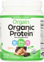 Orgain Organic Vegan Protein Powder, Burro di arachidi al cioccolato - 21g di proteine vegetali, Carbi a bassa rete, Non latticini, Senza glutine, Lattosio Libero, Senza zucchero Aggiunto, Soy Free, Kosher, 1.02 Pound