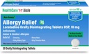 HealthCareAisle Allergy Relief - Loratadine 10 mg compresse oralmente disintegranti USP - 30 compresse - Original Prescription Strength Allergy Medicine, 24-Hour Relief