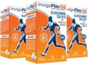 INVIGOFLEX Glucosamine Sulfate (Shellfish Free, Sodium Free & Vegetarian Safe) Non OGM, Gluten Free - con Boswellia Serrata - Premium Joint Supplement GS - 3 Pack
