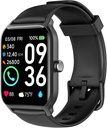 Smart Watch for Men(Answer/Make Call),Alexa Built-in, 1.8"Tracciatore di calore con frequenza cardiaca Sleep SpO2 Monitor,100 Modalità Sport,5ATM Tracciatori impermeabili,attivi e smartwatch per iOS e telefoni Android