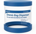 HCS Emesis Bags Dispenser - montato a parete, tiene 24 HCS Vomit Bags monouso (non incluso) - Include ancoraggi e viti