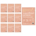 Boobie Corpo Superfood Protein Meal Sostituzione Shake, Vanilla Chai Flavor | 19g Protein | Sicuro Per Gravidanza, Lattazione, & maternità | Organico, Vegan, Zucchero Zero, 10 Single Serve Packets (1.02 oz ciascuno)