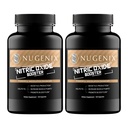 Nugenix Nitric Oxide Booster Supplemento - Nitric Oxide Flow, L-Arginina, L-Citrulline, Pine Bark Extract - Vasodilatatore - 200 Conte