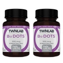 Twinlab B-12 Dots - Integratori di supporto per la produzione di energia con vitamina B12-500 mcg, 250 compresse (2 Pack)