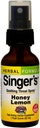 Erbe Etc. Risparmio di Singer Grace Honey Lemon – Herbal Remedy for Throat Comfort – Soothing, Hydrating Support with Licorice – Alcohol-Based – 1 fl oz (75 Serve)