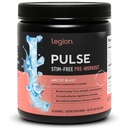 LEGION Pulse Pre Workout Supplemento - Tutto naturale Nitric Oxide Preworkout Drink per aumentare l'energia, Creatina Libero, naturalmente addolcito, Beta Alanine, Citrulline, Alpha GPC (Caffeina Free Arctic Blast)