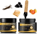 shilajit Resina per gli uomini - Massima potenza naturale Shilajit Resina in 85+ minerali Trace, Gold Grade Himalayan puro Shiljait per l'energia, Supporto immunitario, 50 Grammi Confezione da 2 (6 mesi di alimentazione)
