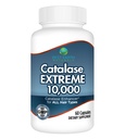 Best Earth Naturals Catalase Extreme Supplemento 10.000 con Saw Palmetto, Biotin, Fo-Ti, PABA - Integratori per capelli forti - 60 Capsule (30-Day Supply)