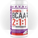 FINAFLEX Pure BCAA 2:1:1, Unflavored - 14.1 oz - promuove la forza, il recupero e le prestazioni - con 2:1:1 Rapporto di leucina, Isoleucina & Valine + vitamina C - 80 Serve