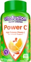 Vitafusion Elderberry Gummy Vitamine 90ct & Power C Vitamina C Gummies per il supporto immunitario 150ct