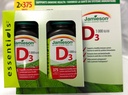 Jamieson vitamina D3 1000Iu compresse-(2X375), 750 conte
