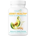 Natural & Vegan-Friendly Joint Health Supplement, Avocado Soy Unsaponifiables 300mg, Non-GMO, Libero di qualsiasi Gluten, Colori artificiali o aromi, Latticini e crostacei, 60 giorni di alimentazione.