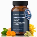 Mt. Vitamine Angelo - Soluzione Congiunta Avanzata, con Curcumina C3 Complex, Glucosamina, Acido Ialuronico, Bromelain, Collagen Type 2 & MSM, Migliora la fluidità e supporta il comfort congiunto (60 capsule)